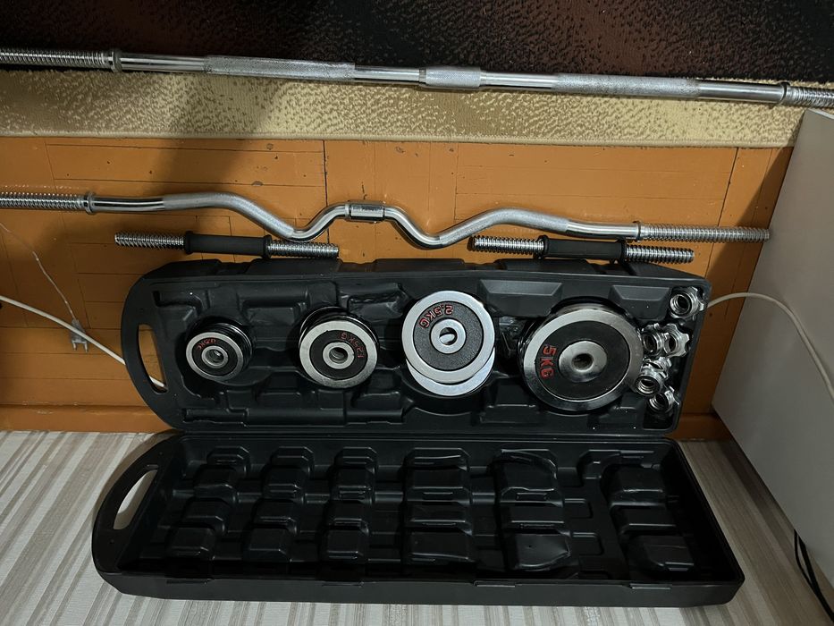 Набор гантелей разборная 55 кг