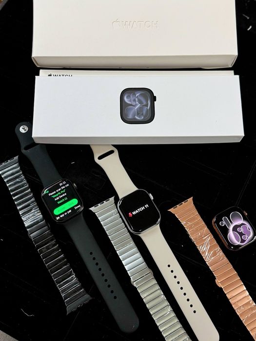 Apple Watch 11 46mm смарт часы умные для школьника, студента эпл вотч