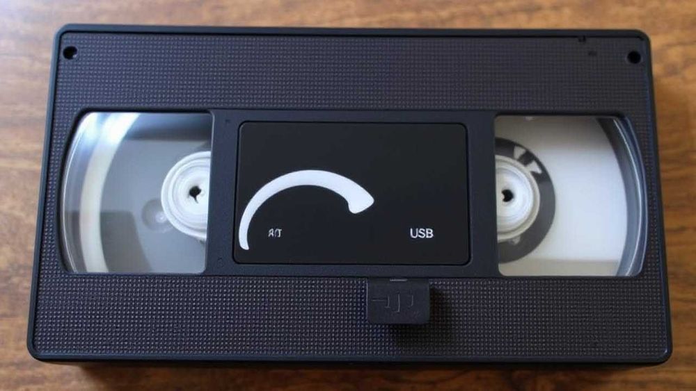 Transfer casete video pe stick USB , HDD  &  SSD