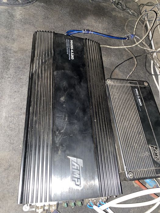 Усилители AMP 4x120 1х600