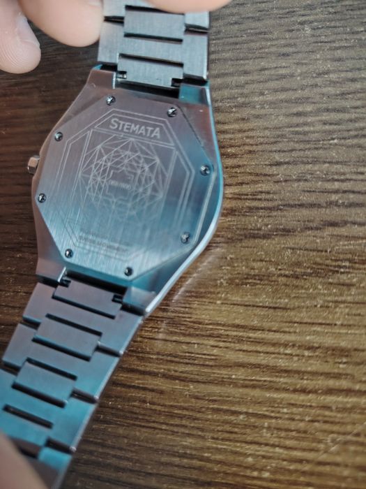 Stemata Watch Cassiopeia Nox Caelo Grey – Ediție Limitată (600 buc.) | Sticlă Safir | Mecanism Elvețian