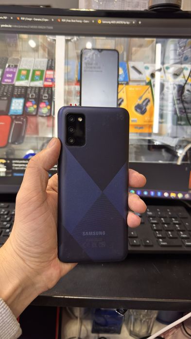 Samsung Galaxy A02S синий
