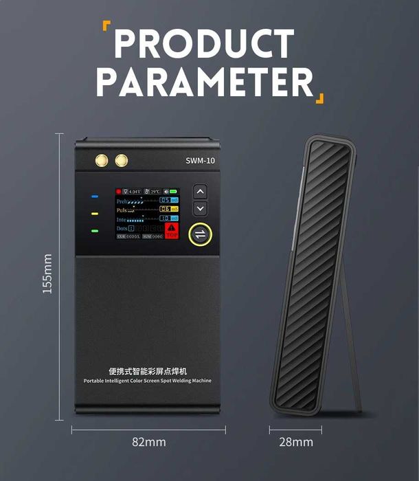 Mini aparat de sudura in puncte acumulatori baterii Fnirsi SWM 10