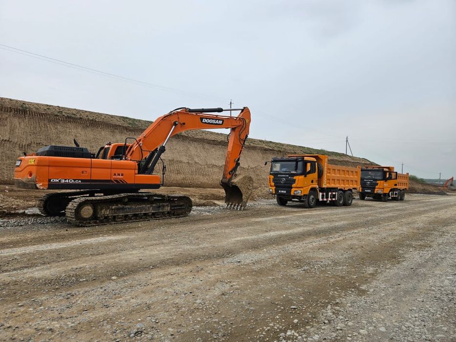 Гусеничный экскаватор аренда услуги