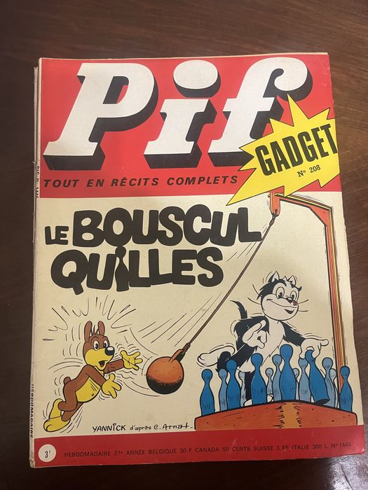 Reviste PIF hebdomadaire din anii '70