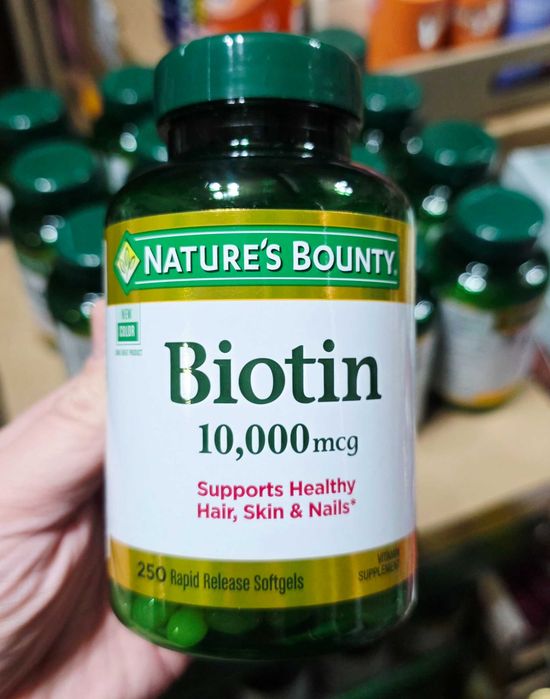 ДОСТАВКИ HET Nature's Bounty биотин высокоэффективный 10000, 250шт