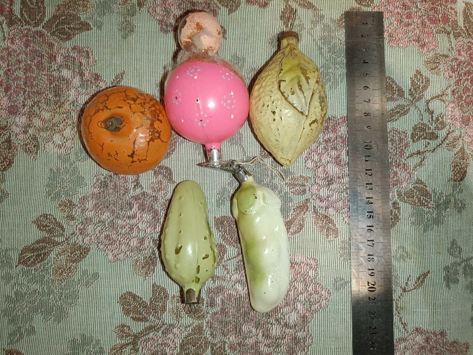 Обмен, реставрация ёлочных игрушек СССР