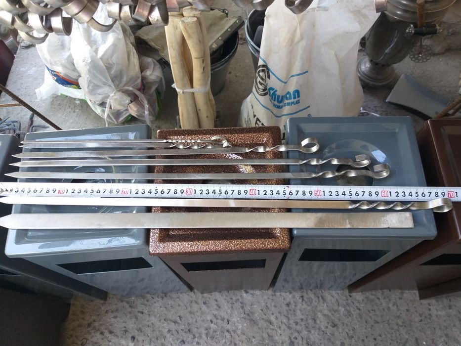 Шампуры Шашлычные палочки Сих нержавейка,для мангала