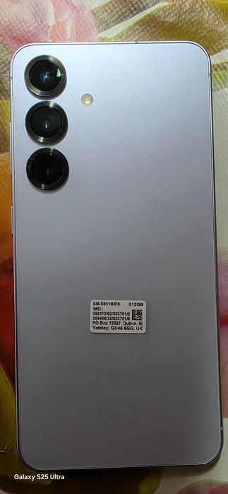 samsung s 25 512 gb  нов