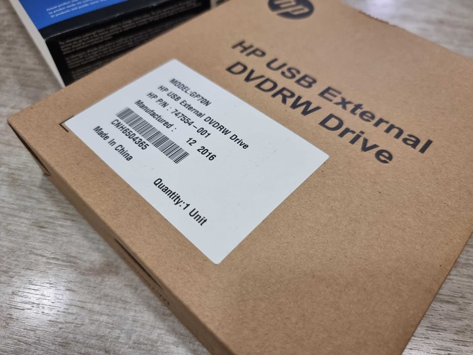Външно оптично устройство HP / Външно CD DVD