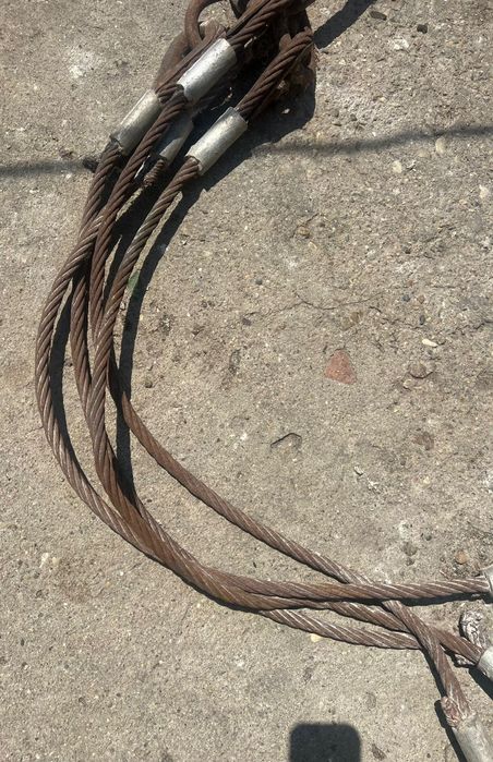Șufă, cablu ricare cu  4 zale