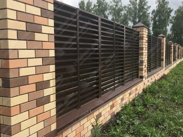 Забор жалюзи еврозабор