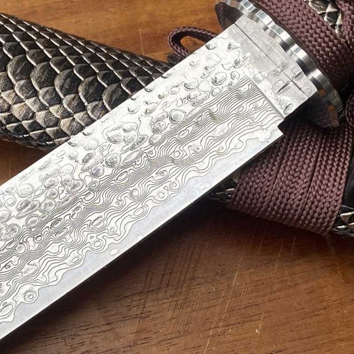 Голям нож от дамаскова стомана (катана, танто, Wakizashi )