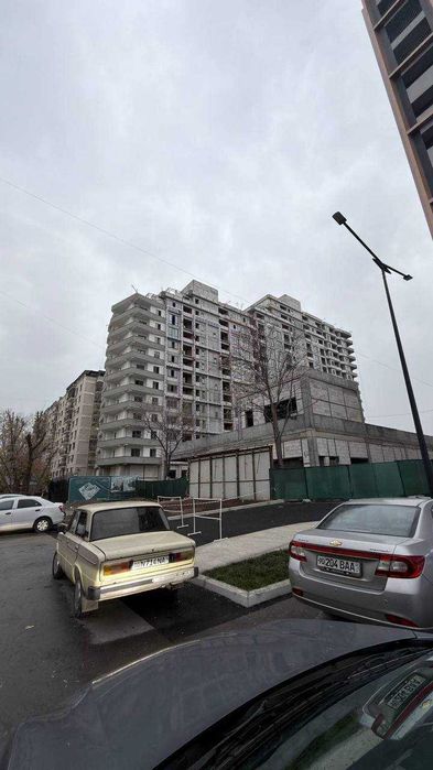 Жк Bobur Residence 3/11/16 Коробка 72м2 Срочно