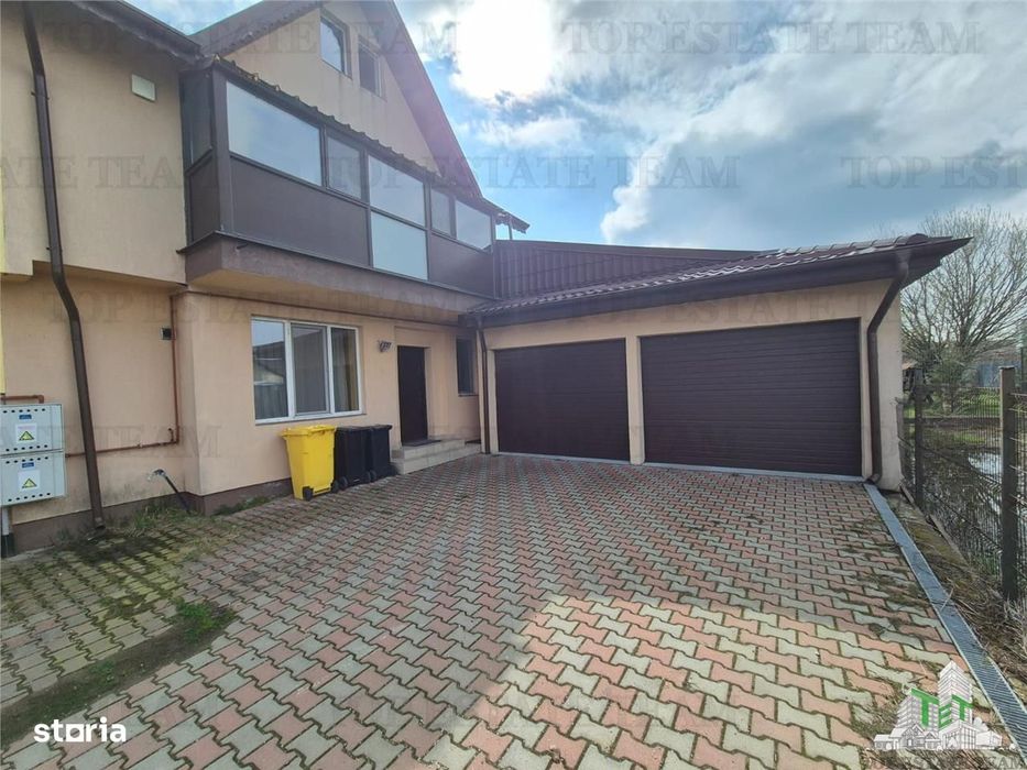 Casa 274mp cu panouri solaregaraj in Ciorogarla (se accepta schimburi)