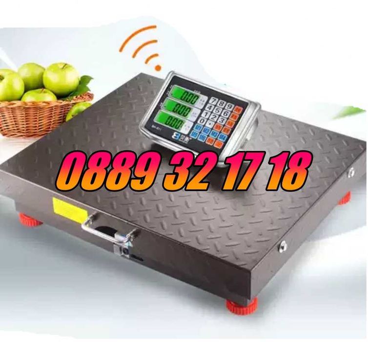 Безжичен кантар до 600 кг, електронна безжична везна до 600 кг