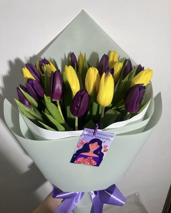 Тюльпаны от 700 тг