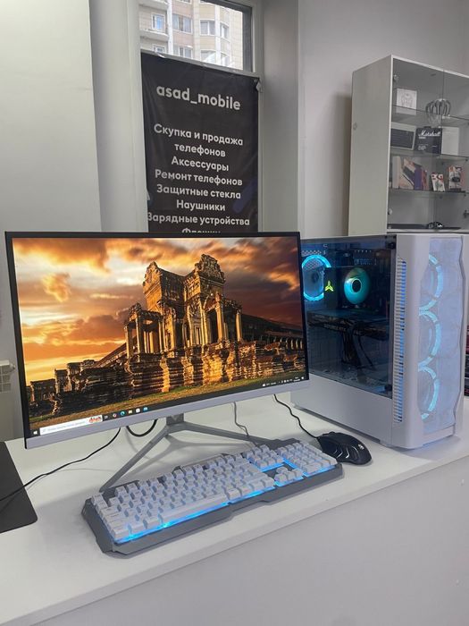 Игровой ПК RTX 2060 SUPER / 32GB / SSD 512GB + монитор