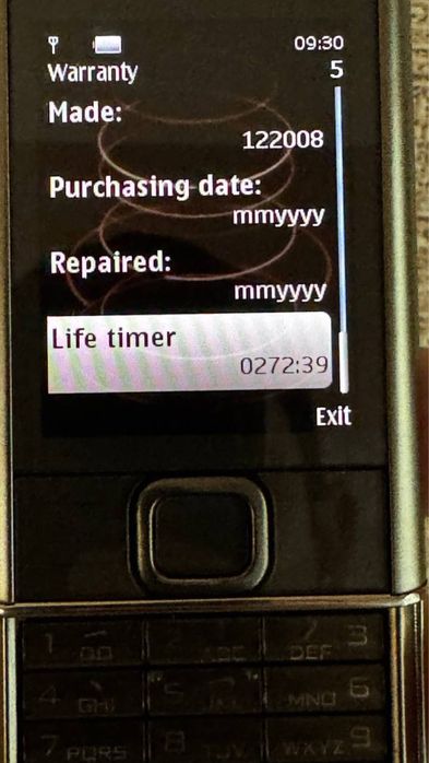 Nokia 8800 carbon titanium 4 gb