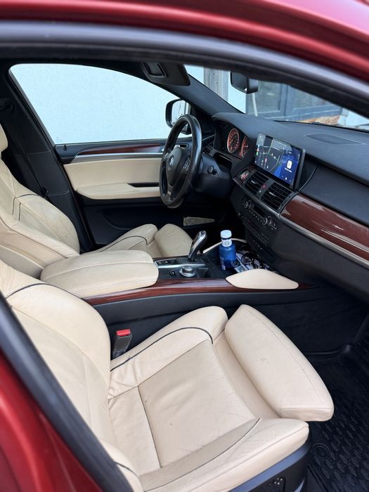 Vand bmw x6 e71 M57 diesel individual,trapa,keyless,softclose,navigatie android,plafon negru ,jante 20 Y