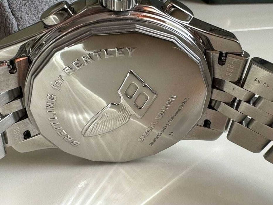 Breitling Bentley havana, Special Edition Platinum Steel