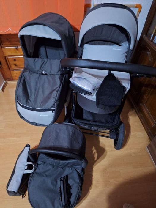 Carucior Krausman 3in1 Combo Max Grey