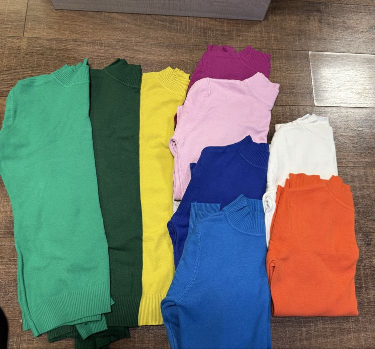 Дамски меки блузки 9 бр. за 20 лв. общо