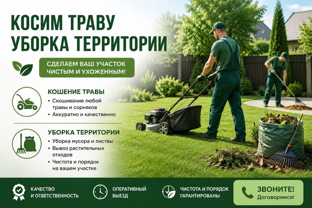 Косим траву любой сложности