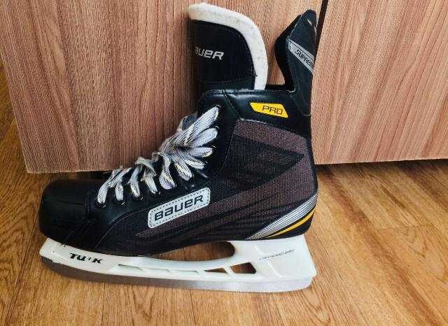 Коньки Bauer, 47 размер + сумка