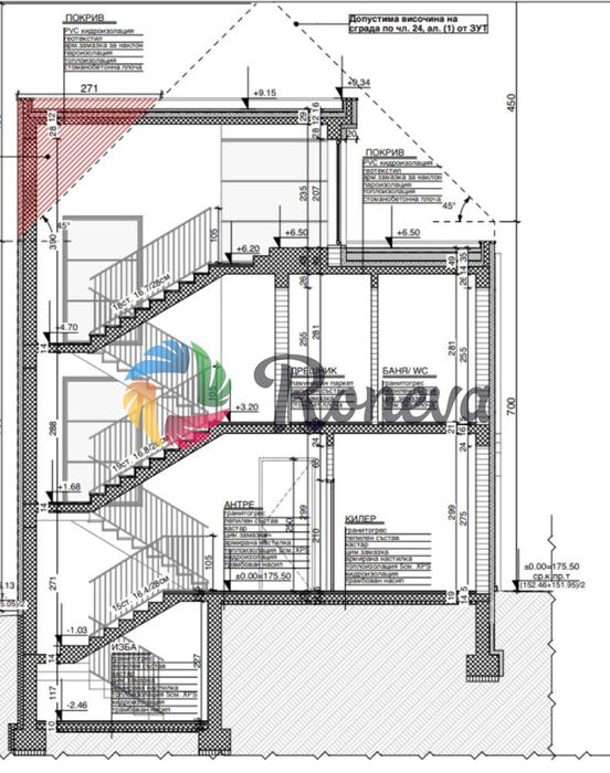 Нова Къща в Варна-м-т Траката площ 230 кв.м. цена 466000