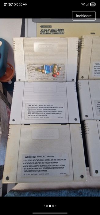 Super Nintendo + 7 jocuri