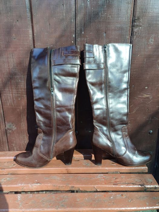 Vand cizme din piele, nr 39