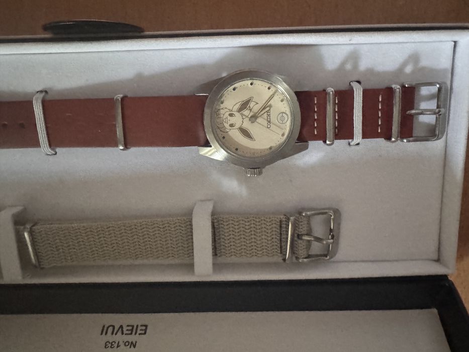 Часы seiko eevee limited watch часы покемон