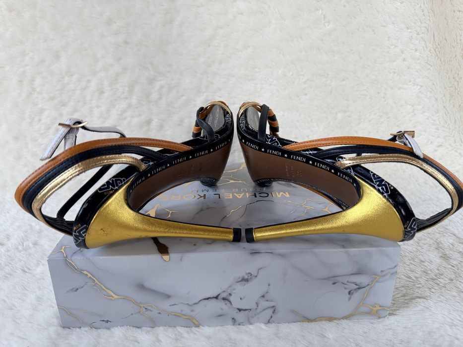 Fendi- sanda dama piele naturala