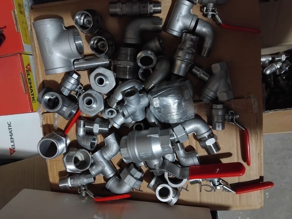 Robineti ,mufe rapide,fitunguri inox 316 diferite marimi