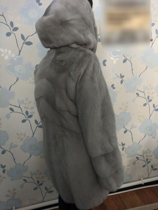 Kopenhagen fur шуба, серая