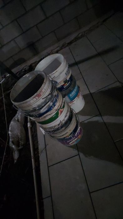 Продам ведра для стройки б.у.