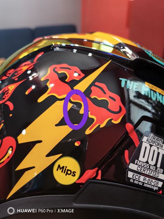 Каска ICON Airform MIPS Munchies
Размер XL