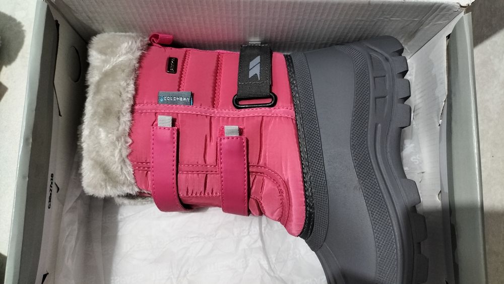 Trespass - Cizme de iarna impermeabile Stroma II, Roz, mărimea 34 !
No