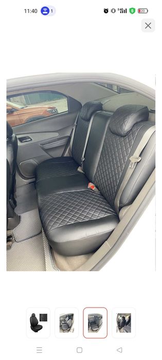 Чехлы на сиденья на кобальт