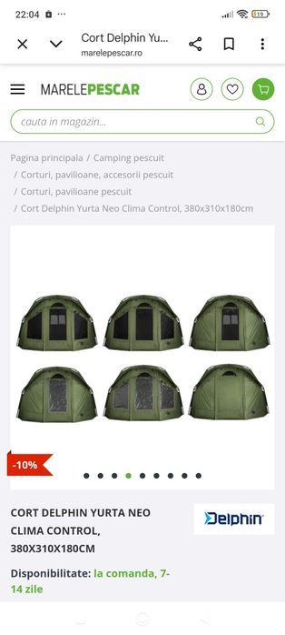 Cort pt pescuit sau camping.