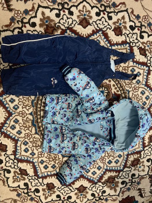 Комплект, куртка и штанишки с грудкой