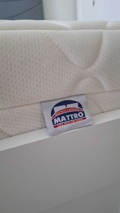 Матрак двулицев MATRO,свалящ калъф,покет и мемори пяна