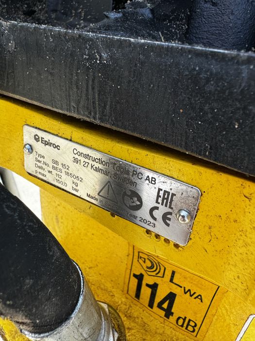 Picon miniexcavator ATLAS COPCO SB 152  1.9–4,5T