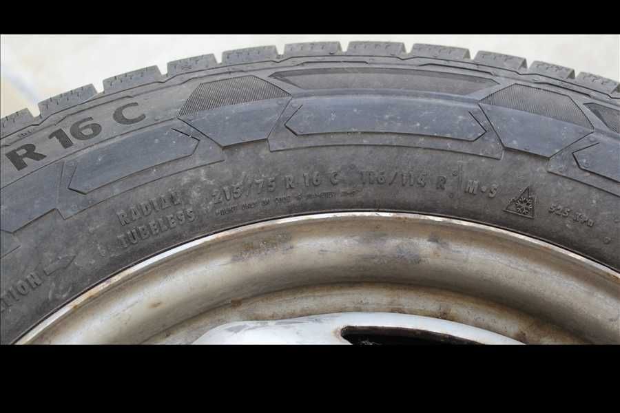 Set 4 cauciucuri/anvelope cu tot cu jante 215/75 R16 C