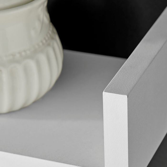 Бели рафтове-3 броя/комплект бели рафтове/П-образни бели рафтове