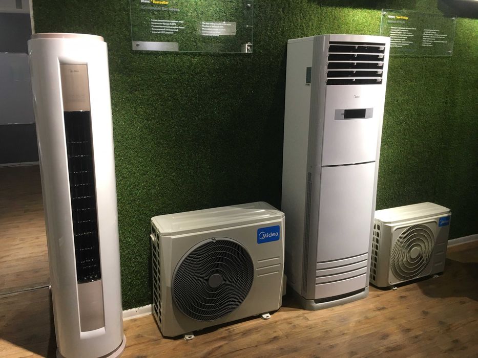 Колонный кондиционер Midea 48 000 в наличии на складе г. Ташкент