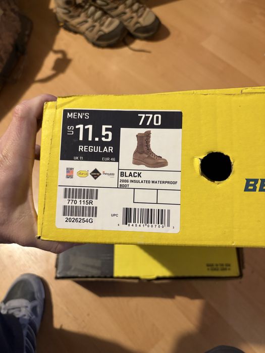 Bocanci militari Belleville 46 negri