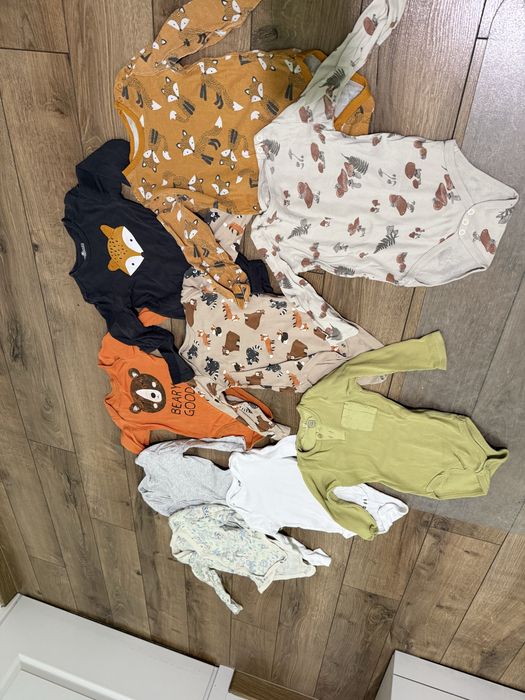 Lot body-uri cu maneca lunga marimea 92