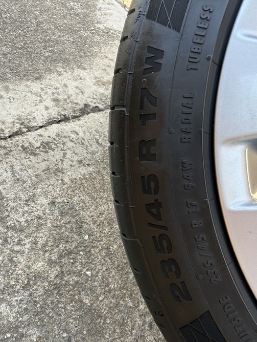 Vand jante originale VW 17" 5x112 - Continental